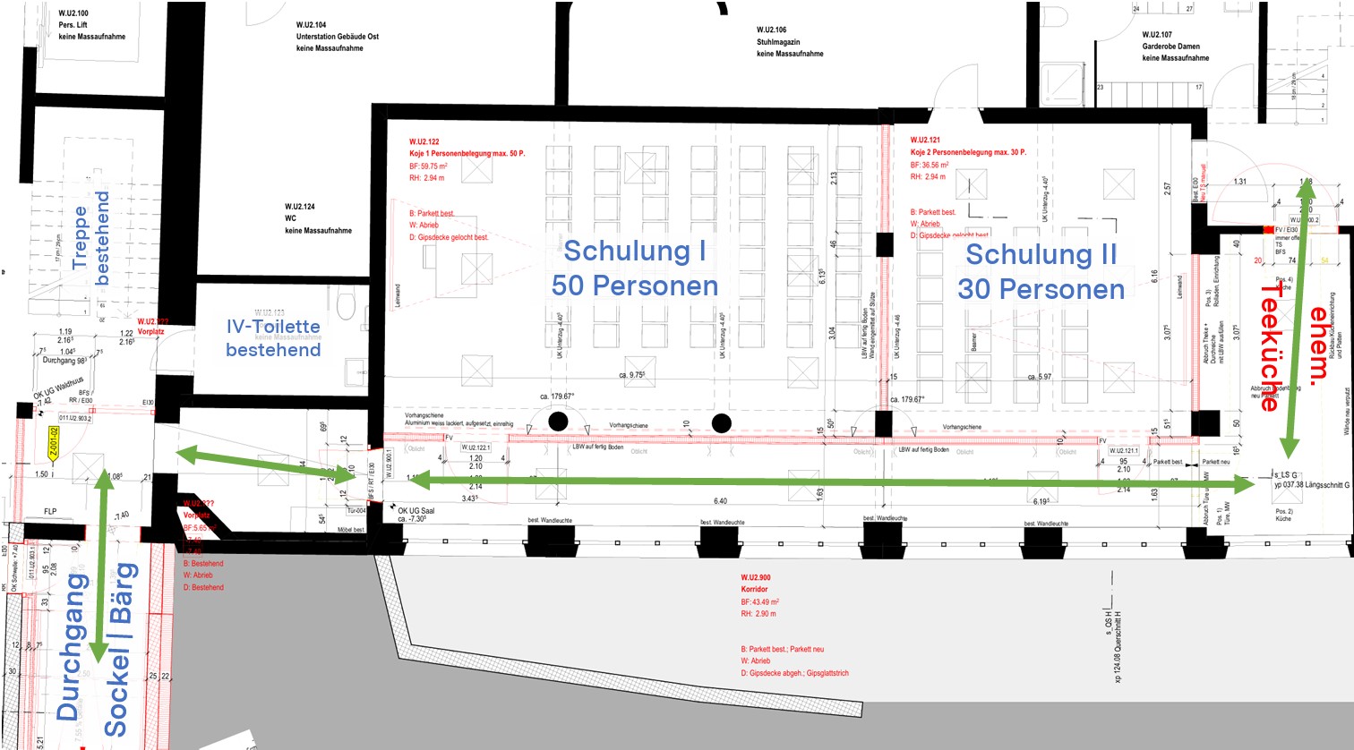 Mehr über den Artikel erfahren Umnutzung Saal Wald -2